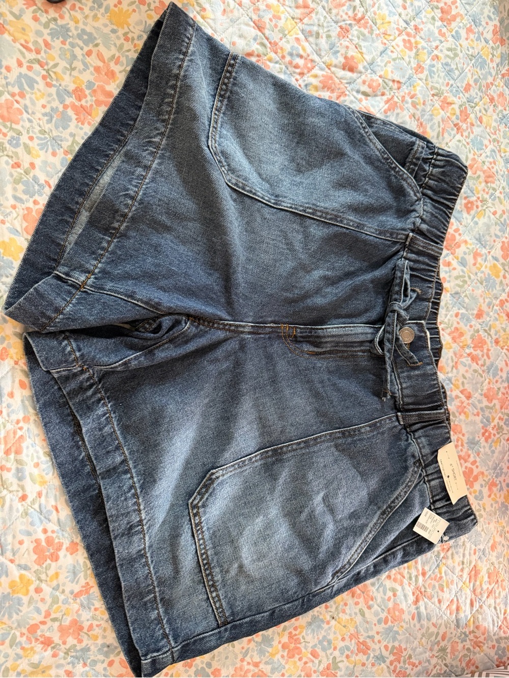 Maurices Dark Blue Denim Jean Shorts